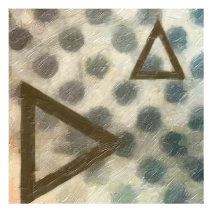 Framed Abstract Triad II Print