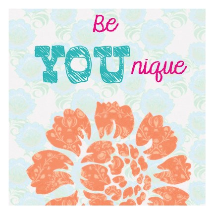 Framed Be You Nique Print