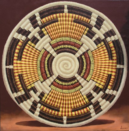 Framed Geometric Print