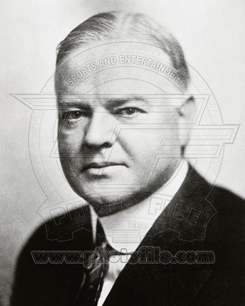 Framed Herbert Hoover, 31st President of the United States Print