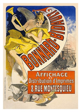 Framed Bonnard Bidault Print