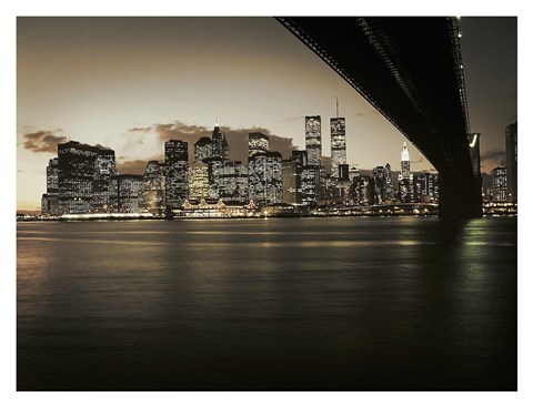 Framed Brooklyn Bridge Print