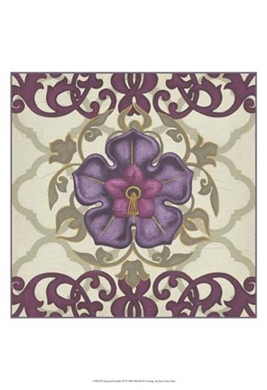 Framed Imperial Garden II Print