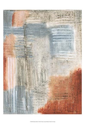 Framed Summer Rust II Print