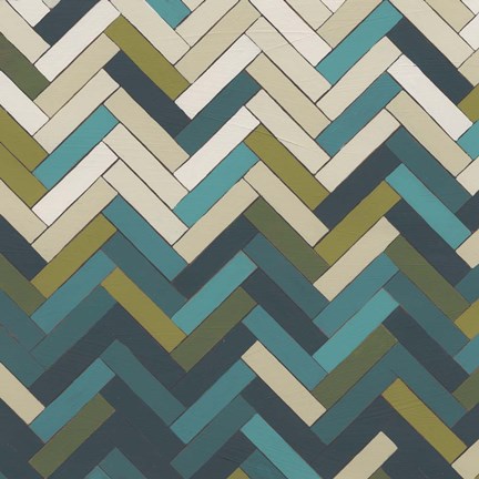 Framed Parquet Prism II Print