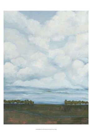 Framed Billow II Print