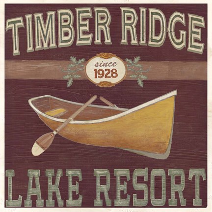 Framed Cabin Life VII Print