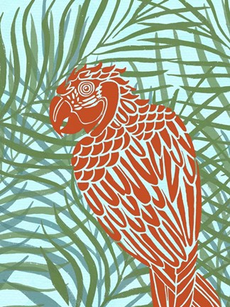 Framed Luau III Print