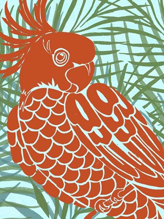 Framed Luau IV Print