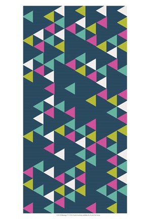 Framed Bunting IV Print