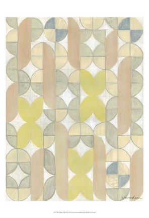 Framed Radius Tile II Print