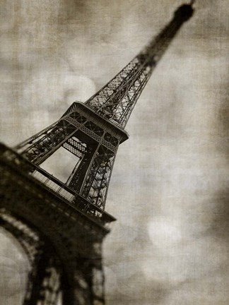 Framed Vintage Eiffel II Print