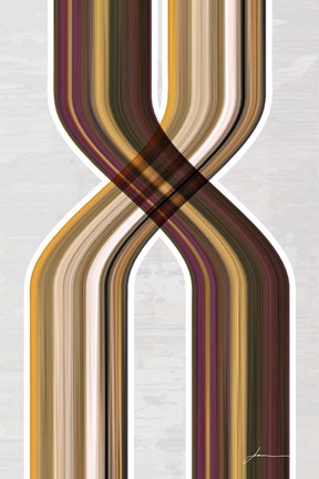 Framed Modern Dance III Print