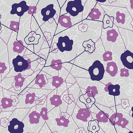 Framed Cottage Rose Garden III Print