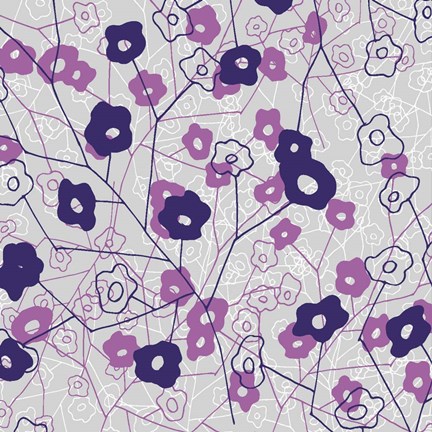 Framed Cottage Rose Garden IV Print