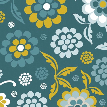 Framed Emerald Forest IV Print