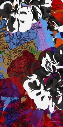 Framed Trace Elements II Print