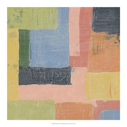 Framed Light Refractions I Print