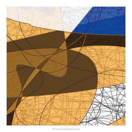 Framed Tangled II Print