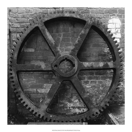 Framed Rustic Details III Print