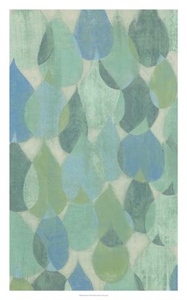 Framed Rain Drops I Print