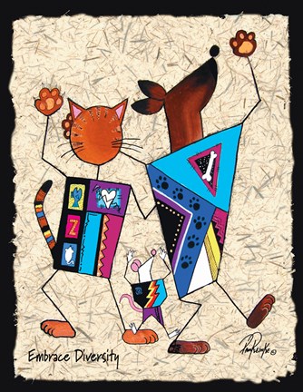 Framed Embrace Print