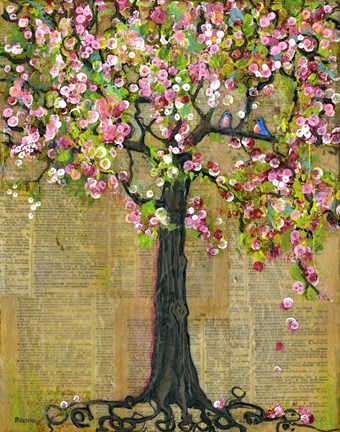 Framed Blossom Tree Print