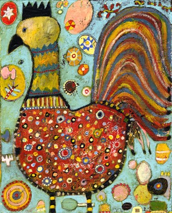 Framed Blubs The Chicken Print