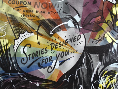 Framed Coupon Stories Print