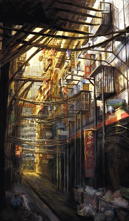 Framed Kowloon Print