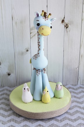 Framed Giraffe Print