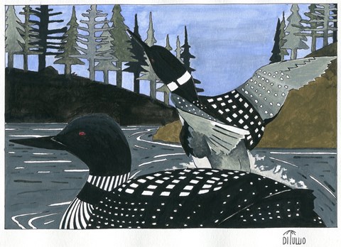 Framed Landing Gear Optional Print