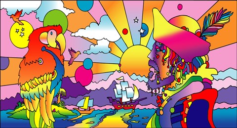 Framed Pirates Print