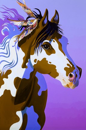 Framed Painted Lady Print