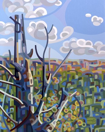 Framed Hockley Valley Print