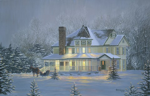 Framed Welcome Print