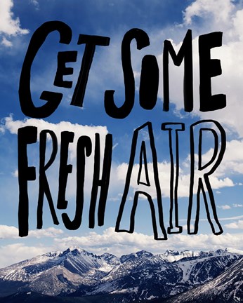 Framed Fresh Air Print