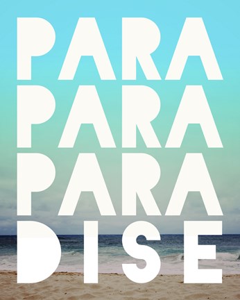 Framed Paradise Print