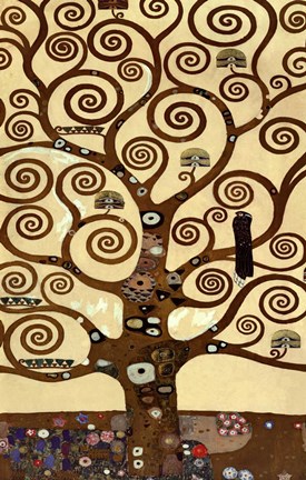 Framed Tree of Life, c.1909 (detail) Print