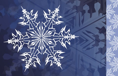 Framed Cristal de Glace IV Print