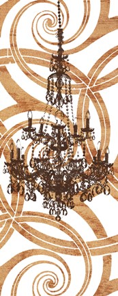 Framed Rococo Sparkle Print