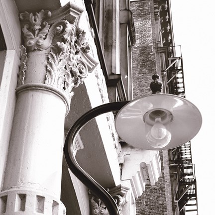 Framed Downtown Detail Print