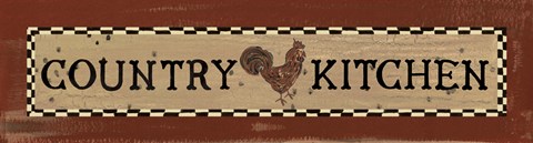 Framed Country Kitchen Print