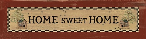 Framed Home Sweet Home Print
