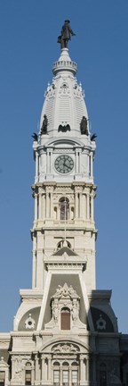 Framed City Hall (Blue Sky) Print