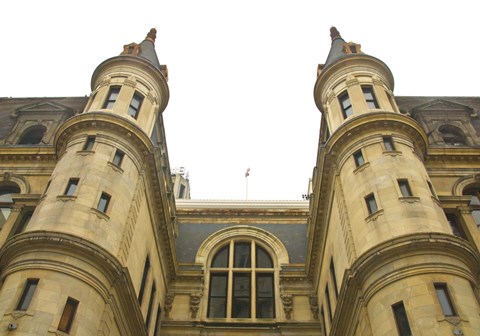 Framed Philadelphia Towers Print