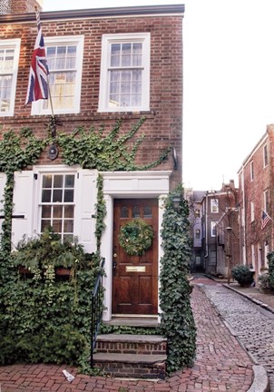 Framed Ivy-covered Print