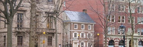 Framed City Block (Color) Print