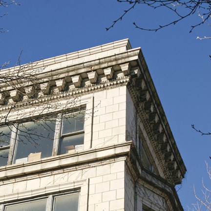 Framed Corner Window (Color) Print