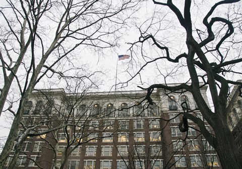 Framed Philadelphia Sky (Color) Print